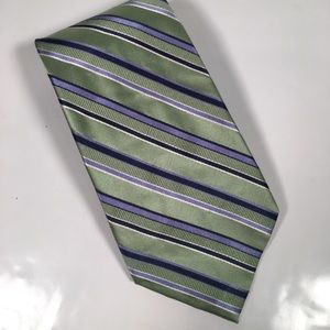 Croft & Barrow necktie 100% silk striped